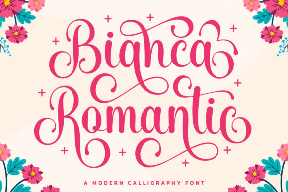 Download Bianca Romantic Font - Romantic font Collection